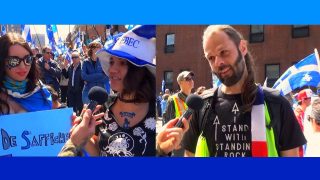 La Manifestation De La Vague Bleue: Extrême Droite Ou Simples Citoyens?