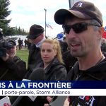 Manifestations Pro et Anti Migrants Tendues À Saint-Bernard-De-Lacolle – TVA 30 Septembre 2017