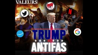 Trump vs Antifas