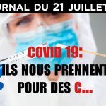 Covid-19 : la farce de Macron continue JT du mardi 21 juillet 2020