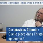 Coronavirus Chinois : Quelle place dans l’histoire des épidémies?