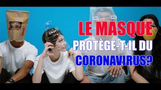Le masque, protège-t-il du Coronavirus? Une réponse objective svp! Avec le doctorant J.Colin.