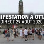 MANIFESTATION À OTTAWA – 29 AOÛT 2020