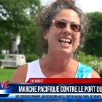 MARCHE PACIFIQUE CONTRE LE PORT DU MASQUE 23 AOÛT 2020 – VOX POP