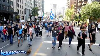 ActuQc : Extrait Vidéo de la Marche (12 Sept) avant l’upload Final HD