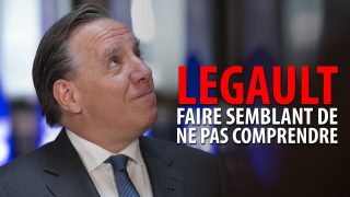 FRANÇOIS LEGAULT – FAIRE SEMBLANT DE NE PAS COMPRENDRE