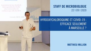 Hyrdoxychloroquine et COVID-19 : efficace seulement à Marseille ?