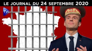 Macron met la France dans le rouge – JT du jeudi 24 septembre 2020