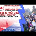 Reportage du rassemblement Union Transcanadienne 29 août / Ottawa