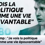 Trump : «Je vois la politique comme une vie épouvantable» – 1980