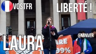 [VOSTFR] Laura Discours lors du rassemblement ‘Sauvons nos droits’ Londres 26.09.2020