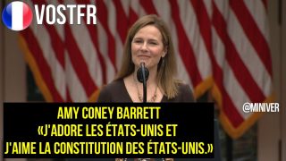 [VOSTFR] Trump nomme Amy Coney Barrett à la Cour suprême Discours Complet [CENSURÉ]