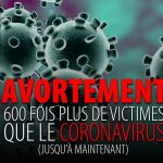CULTURE DE VIE – L’AVORTEMENT A FAIT 600 FOIS PLUS DE VICTIMES QUE LE CORONAVIRUS EN 2020