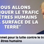 Trump : «Nous allons éradiquer le trafic des êtres humains de la surface de la terre»
