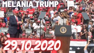[VOSTFR] Melania Trump : «Nous sommes un pays d’espoir, pas de peur ou de faiblesse», le 29.10.2020 [CENSURÉ]
