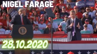 [VOSTFR] Nigel Farage Discours au meeting #MAGA de Trump en Arizona, le 28.10.2020. [CENSURÉ]