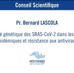 Variabilité génétique des SRAS-CoV-2 dans les épisodes épidémique – Pr. Bernard Lascola