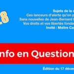 Info en Questions #28 – LIVE – Invité Maître Carlo Brusa