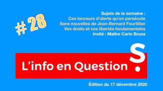 Info en Questions #28 – LIVE – Invité Maître Carlo Brusa