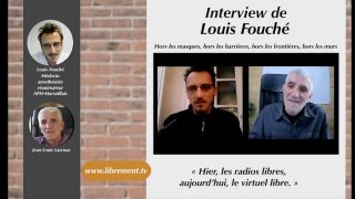 Louis Fouché, médecin anesthésiste et Jean-Louis Lascoux, auteur, rédacteur, chroniqueur