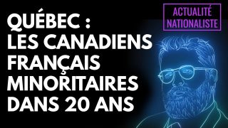 Québec : Les Canadiens français minoritaires dans 20 ans [EN DIRECT]