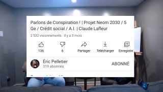 Entrevue avec Éric Pelletier (25 septembre 2020): Projet Noem, Crédit Social et plus… EN IMAGES!