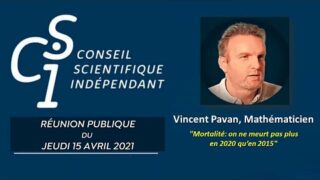 Vincent PAVAN, mathématicien du CSI : Mortalité : on ne meurt pas plus en 2020 qu’en 2015