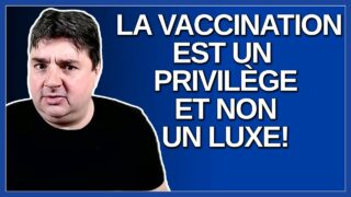 La vaccination est un privilège et non un luxe. Et c’est une responsabilité citoyenne. Dit Paré.