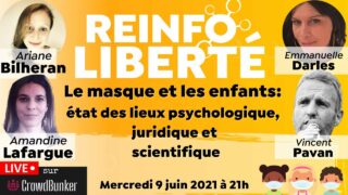 Droits et Libertés: « Le masque aux enfants: état des lieux psychologique, juridique et scientifique »