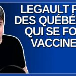 Legault fier des québécois qui se font vacciner.