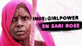 Inde : Girl Power en sari rose