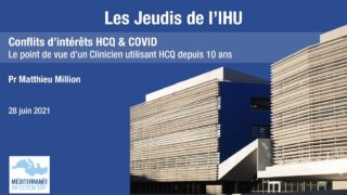 Les Jeudis de l’IHU – Conflits d’intérêts – Pr. Matthieu Million