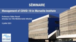 Management of COVID-19 in Marseille Institute