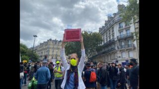 Manifestation anti-pass sanitaire, Paris