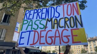 Manifestation anti-pass sanitaire – Gilets Jaunes, 14 août à Paris