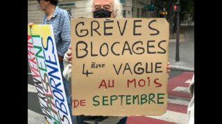 Manifestation anti-pass sanitaire – Gilets Jaunes, 28 Août à Paris