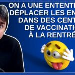 On pourra déplacer les enfants dans des centres de vaccination