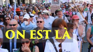 Peuple français maltraité |  Manifestations anti-pass à Paris, 14 août 2021