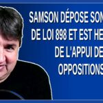 Samson dépose son projet de loi 898 et est heureuse de l’appui des oppositions