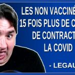 Les non vaccinés qui ont 15 fois plus de chance de contracter la Covid. Dit Legault