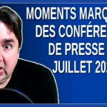 Moments marquants des conférences de presse de juillet 2021 au Québec