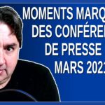 Moments marquants des conférences de presse de mars 2021 au Québec