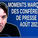 Moments marquants des conférences de presse d’août 2021 au Québec