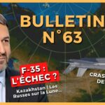 Bulletin N°63 bonus. Kazakhstan, crash F-35, les Russes sur la Lune, ukraineries. 02.02.2022.