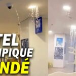 Vidéo : La chambre d’hôtel d’un athlète trempée ; Wuhan refuse de donner des info. sur la pandémie