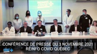 Conférence de presse du 3 novembre 2021