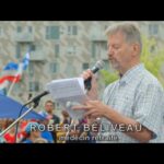 Discours de Robert Béliveau, porte-parole de Réinfo Covid Québec