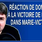 Réaction de Dominick à la victoire de la CAQ dans Marie-Victorin
