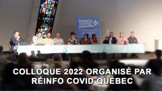 Colloque 2022 de Réinfo Covid Québec