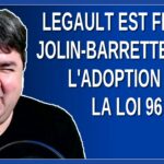 Legault est fier de Jolin-Barrette et de l’adoption de la loi 96